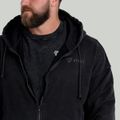 Mikina Zip Washed Black - STRIX, veľkosť L