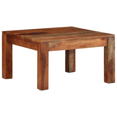 VidaXL Konferenčný stolík 60x60x35 cm Masívne drevo Akácia