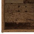 VidaXL skrinky na knihy 3 ks Old Wood Engineered Wood