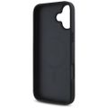 Guess HC MagSafe PU 4G Circle with Classic Logo case for iPhone 16 Black