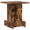 vidaXL Koncový stôl Dymová dub 35,5 x 35 x 40 cm Kompozitné drevo