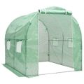 vidaXL Skleník 4 m² 2x2x2 cm