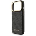 Puzdro Guess 4G s portfóliom Magsafe pre iPhone 17 Pro čierne
