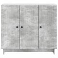 vidaXL Servírovacia skriňa Betónovo sivá 89 x 34,5 x 80 cm