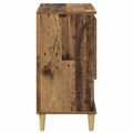 vidaXL Servírovacia skriňa Staré drevo 35 x 60 x 70 cm