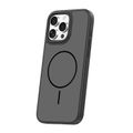 Tenké rámové puzdro Mag pre iPhone 16 Pro 6,3" čierne