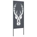 vidaXL Záhradná clona na súkromie Antracit 50 x 140 cm