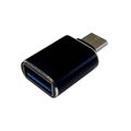 Redukcia USB A - USB C, čierna