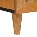 vidaXL Servírovacia skriňa 60 x 33 x 75 cm Masívne mango drevo
