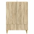 vidaXL Servírovacia skriňa so zásuvkou Dub sonoma 66 x 34,5 x 95 cm