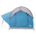 vidaXL Auto Stan so strechou Modrá 239 x 210 x 210 cm Polyester a oceľ