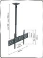 OPTICUM CINEMA PLUS držiak TV na strop 32"-70" OPTICUM CINEMA PLUS držák TV na strop 32"- 70"