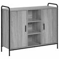 vidaXL Servírovacia skriňa Sivý Sonoma 97 x 33 x 81 cm