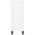vidaXL Komoda biela 34,5x32,5x90 cm kompozitné drevo