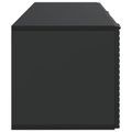 vidaXL Nástenná TV skrinka Čierna 78,5 x 31 x 30 cm Kompozitné drevo