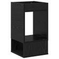 vidaXL Koncový stôl Čierny dub 30 x 30 x 56 cm Kompozitné drevo