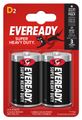 Energizer Eveready Super Heavy Duty veľký monočlánok D R20/2 1,5V 2ks 7638900083613