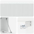 vidaXL Nástenná TV skrinka Biela 98 x 31 x 30 cm Kompozitné drevo