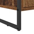 vidaXL Skriňa na topánky Staré drevo 79 x 36 x 100 cm Kompozitné drevo