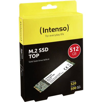 Intenso ssd top 512gb/m.2 2280/m.2 sata