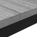 vidaXL Konferenčný stolík Sivý Sonoma 80 x 80 x 45 cm Kompozitné drevo