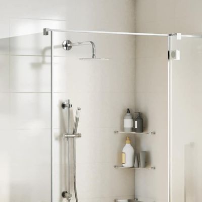 vidaXL sprchová hlavica do dažďa Nehrdzavejúca oceľ 304 25 cm Okrúhla