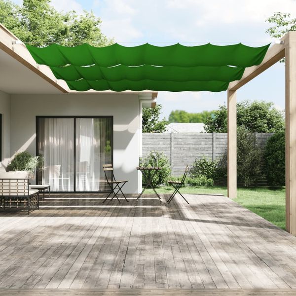 vidaXL Vertikálna markíza bledozelená 140x420 cm oxfordská látka