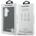 Puzdro Karl Lagerfeld Embossed Ring Initials MagSafe pre Samsung Galaxy S26 Plus čierna