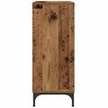 vidaXL Servírovacia skriňa Staré drevo 89,5 x 33 x 82 cm