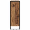 vidaXL Knižnica 60 x 30 x 86,5 cm Kompozitné drevo Staré drevo