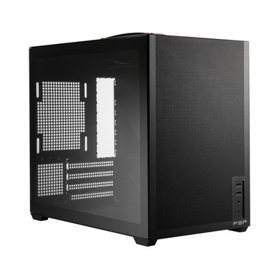 FSP S210-B/Micro ATX/Transpar./Čierna