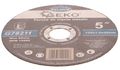 Kruhový rezný disk na kov, 125x1,0mm GEKO