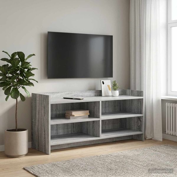 vidaXL TV skrinka 100 x 33 x 47 cm Sivý Sonoma Kompozitné drevo