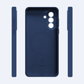 Obal Etteri Silicone Mag pre Samsung Galaxy A37 5G tmavomodrý