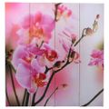 vidaXL Skladací paraván 160x170 cm potlač kvetov