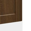 vidaXL Panel umývačky riadu Porto hnedý dub 60x1,5x57 cm kompozitné drevo