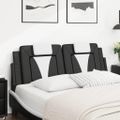 vidaXL Vankúš na čelo postele Viana čierno-biely 137 cm umelá koža