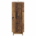 vidaXL Servírovacia skriňa Staré drevo 33 x 34,5 x 90 cm