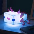 Lampička Minecraft - Axolotl