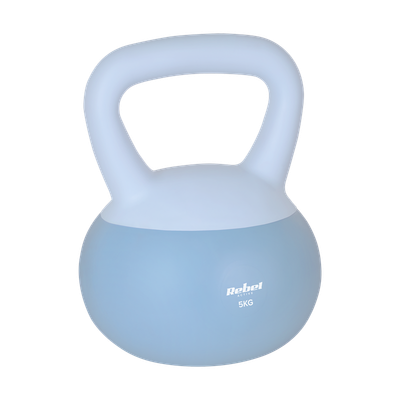 Kettlebell Soft Vinylový 5 kg REBEL ACTIVE RBA-2333-05