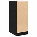 vidaXL Lekárenský kabinet Čierny dub 30 x 41 x 77.5 cm