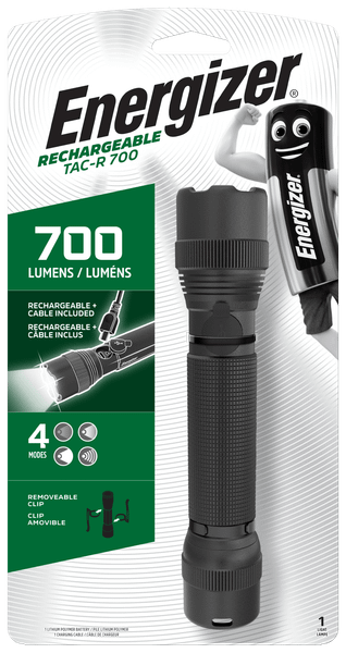 Energizer ručné nabíjateľné svietidlo Tactical Rechargeable