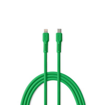 Kábel COLORUM USB-C - Lightning 1,8m 2,4A CK12-CL-04 xGreen