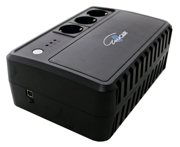 EUROCASE záložní zdroj EA200PRO+ 600VA, pure sin wave, 3x zásuvka Záložní zdroj, 360W, 600VA, pure sin wave, 3x zásuvka