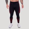 Bezšvové legíny OG1 Black/Red - GymBeam, veľkosť L