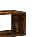 vidaXL TV skrinky 2 ks dymový dub 100x30x50 cm kompozitné drevo