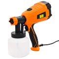 vidaXL Elektrická striekacia pištoľ s 3 veľkosťami trysiek 500 W 800 ml