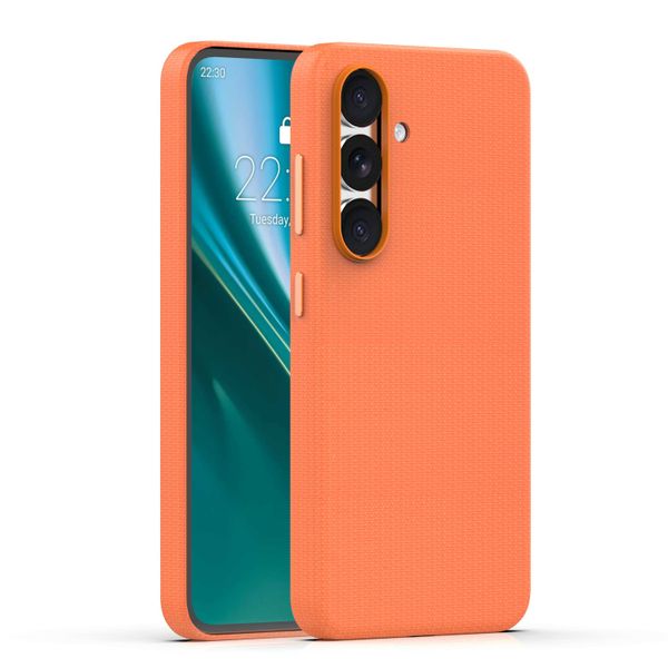 Obal Etteri Elegant Mag pre Samsung Galaxy S25 oranžový
