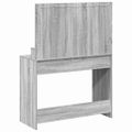 vidaXL Toaletný stolík Sivý Sonoma 100 x 41 x 135 cm Kompozitné drevo