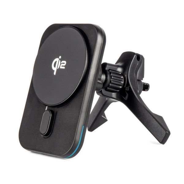 Držiak magnetický s rýchlonabíjačkou do auta Qi2 15W AMiO-04180